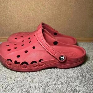 Crocs Unisex Baya Clog Red 9M/11W